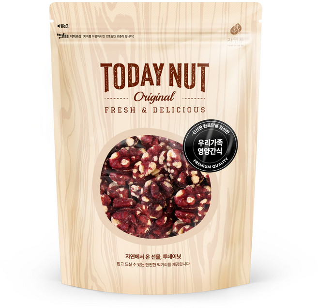 투데이넛 루비호두, 250g, 1개