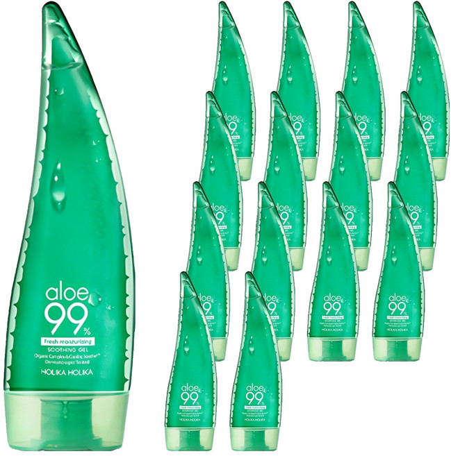 홀리카홀리카 알로에 99% 수딩 젤, 250ml, 15개