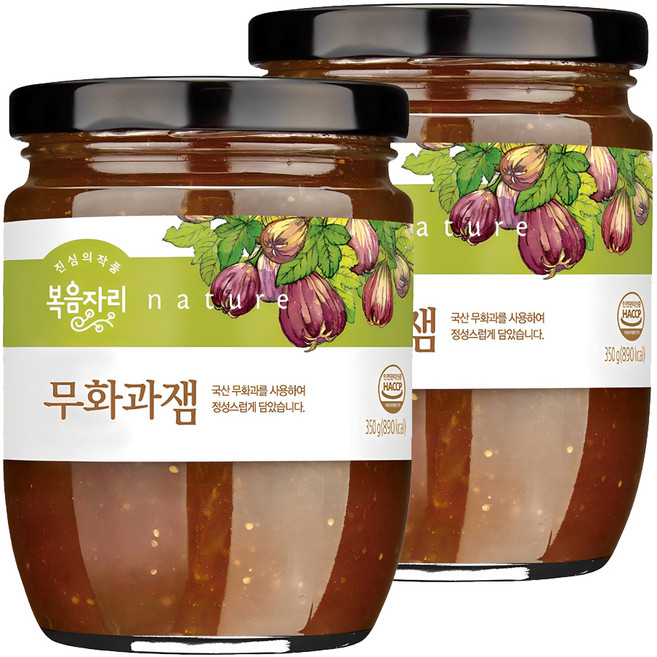 복음자리 무화과잼, 350g, 2개