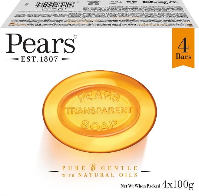 페어스 퓨어 앤 젠틀 위드 내추럴 오일 비누, 100g, 4개입 - 쿠팡