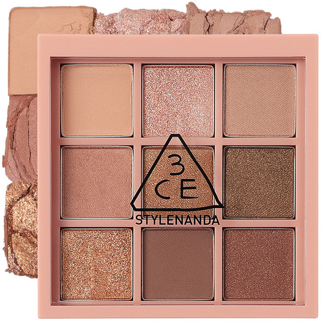 3CE MOOD RECIPE MULTI EYE COLOR PALETTE 8.1g, 오버테이크, 1개