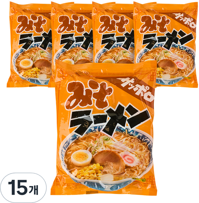 삿포로 라멘 미소 84g, 15개