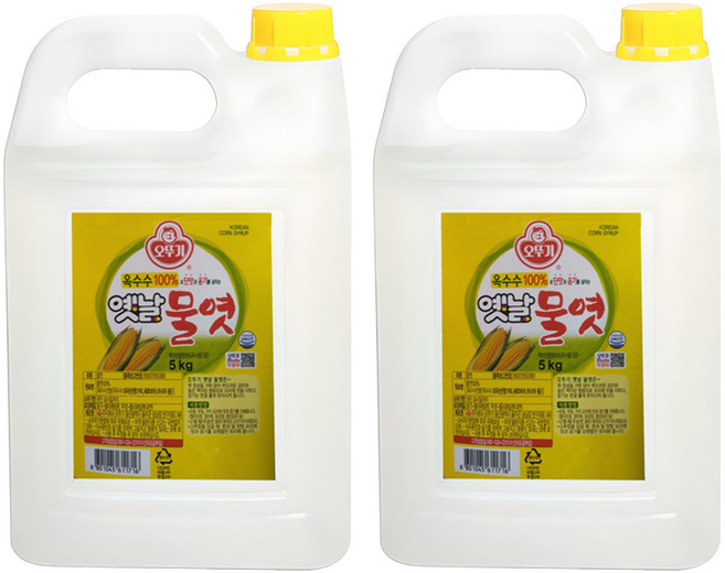 오뚜기 옛날 물엿, 5kg, 2개