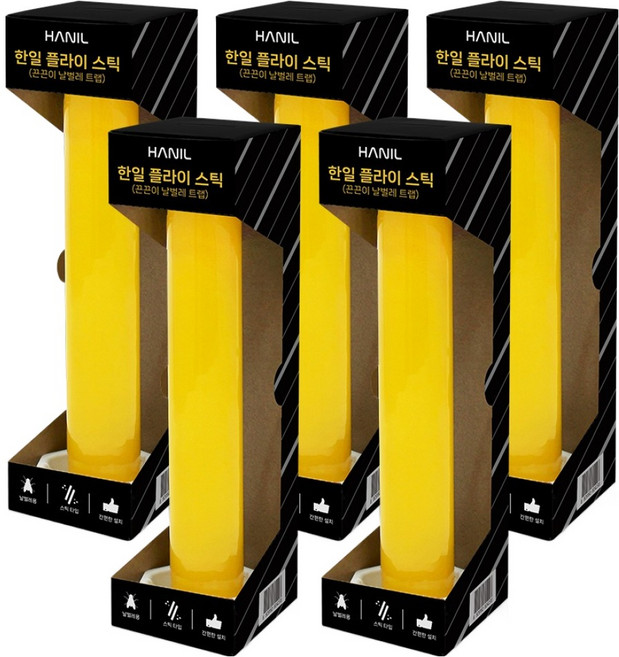한일 플라이 스틱 끈끈이트랩, 5개