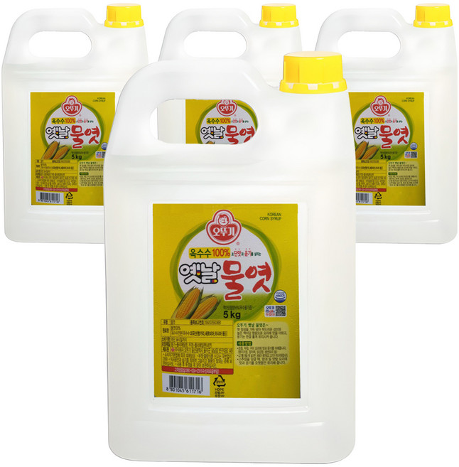 오뚜기 옛날 물엿, 5kg, 4개