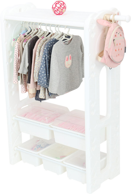 미루 유아동 빅행거 캡형, 화이트