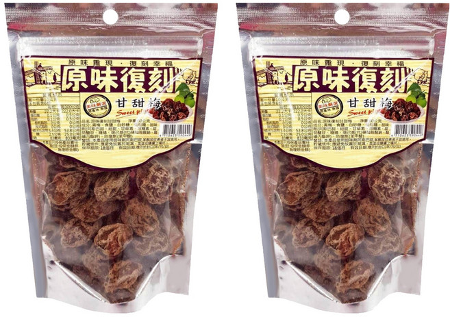 原味復刻 甘甜梅, 60g, 2包