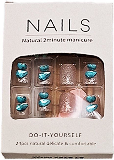 Paula's Nail 寶拉美甲 星月蝴蝶美甲貼片, AP69200, 1盒