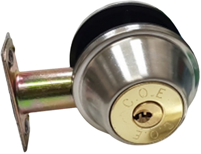 C.O.E 如意型輔助鎖 白鐵色, 1個