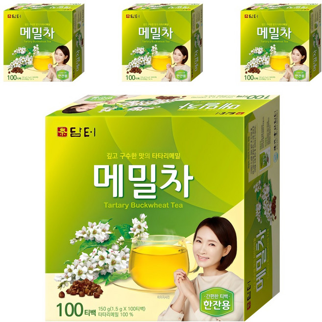 담터 메밀차, 1.5g, 100개입, 4개