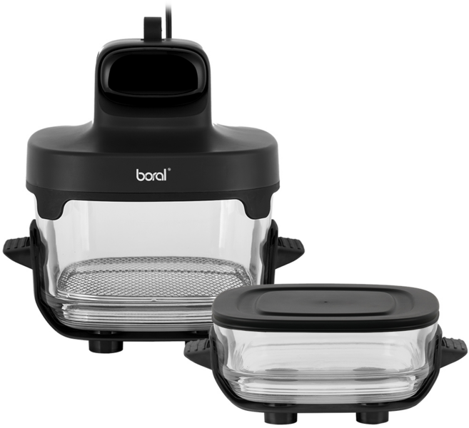 보랄 더셰프 COOK&KEEP 에어프라이어, 블랙, BR-X150AF