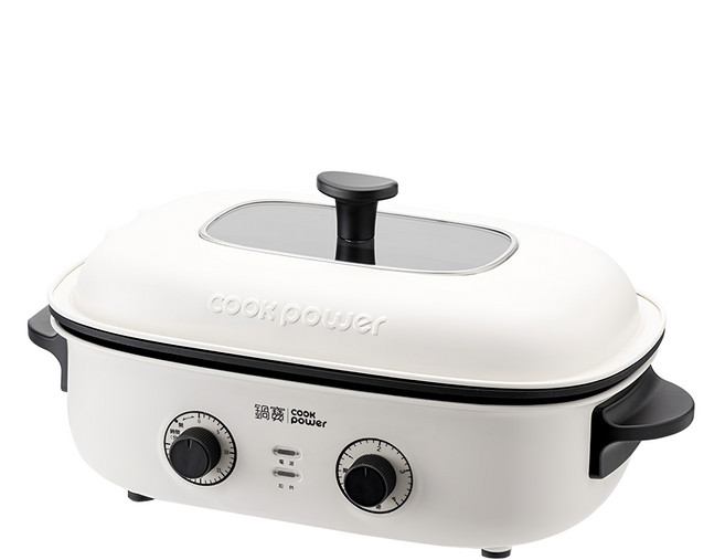 cook power 鍋寶 多功能不沾電燒烤盤 ETB-5011W 110V/60Hz 4L容量