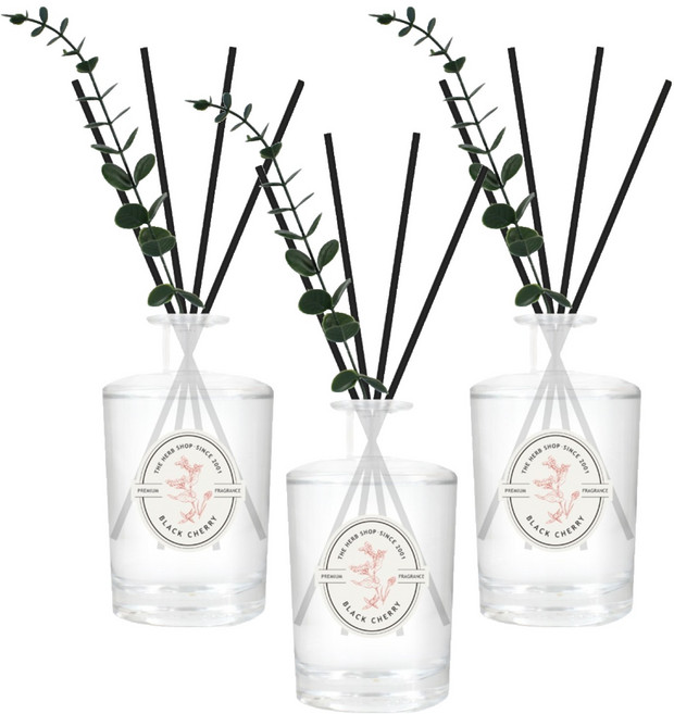 더허브샵 센티드 디퓨저, 블랙체리, 500ml, 3개