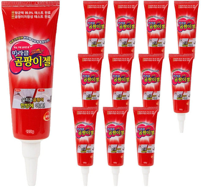 한국미라클피플 미라클 곰팡이젤, 120g, 12개