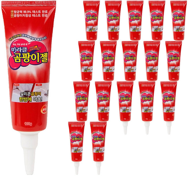 한국미라클피플 미라클 곰팡이젤, 120g, 18개