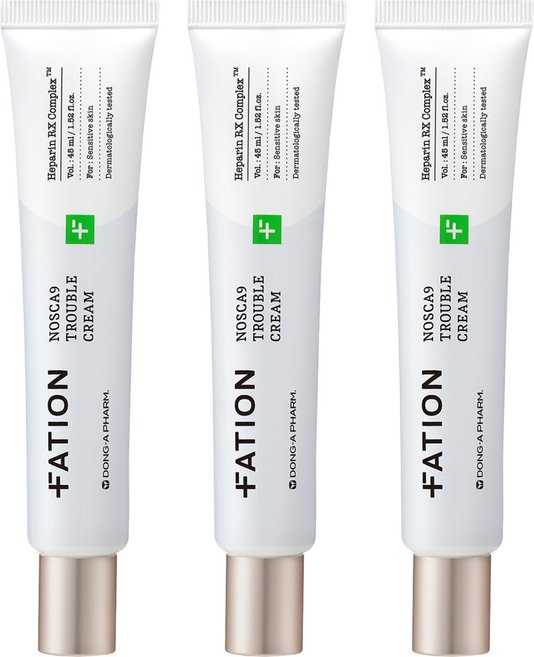 파티온 노스카나인 트러블 크림, 45ml, 3개