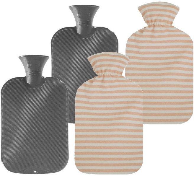 파쉬 양면빗살 보온물주머니 2L 랜덤발송 + 면커버 세트, 2세트