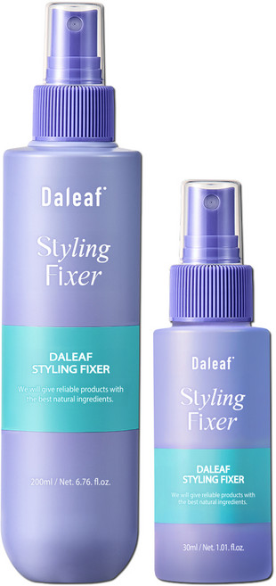 달리프 글램 볼륨 스타일링 헤어 픽서 + 휴대용 미니 헤어 픽서 30ml 세트, 200ml, 1개