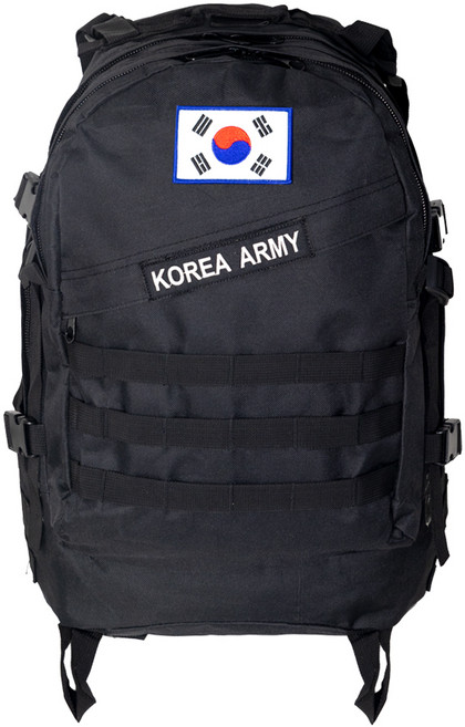 테라우드 K 솔져 가방 45L + 태극기 패치 + R O K ARMY 패치