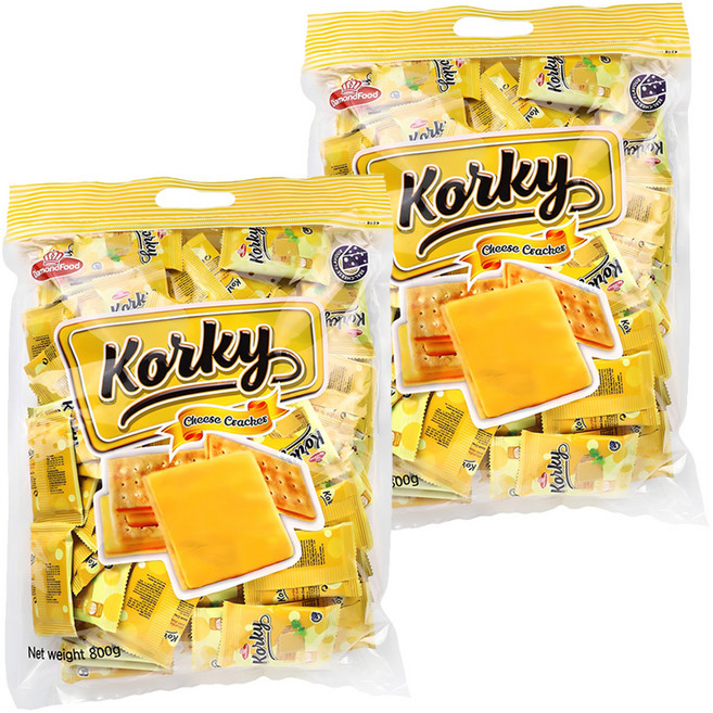 코키 치즈 크래커, 800g, 2개