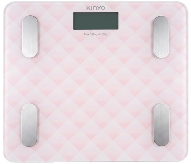 Kinyo 藍牙健康管理體重計 300*265*22mm 1.35kg, DS-6592, 1個