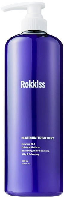 Rokkiss 白金護髮素, 1L, 1個