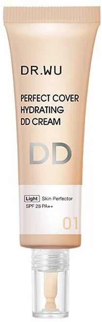 DR.WU 達爾膚 超完美保濕DD霜 SPF28 PA++, 明亮色, 40ml, 1條