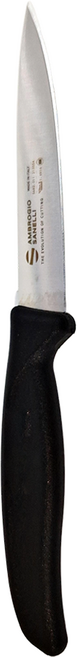 AMBROGIO SANELLI 山里尼 SUPRA 蔬果刀 11CM 德國特殊不鏽鋼 黑色, 1支
