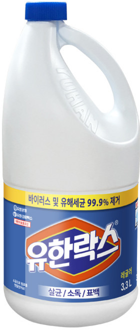 유한락스 레귤러, 3.3L, 1개