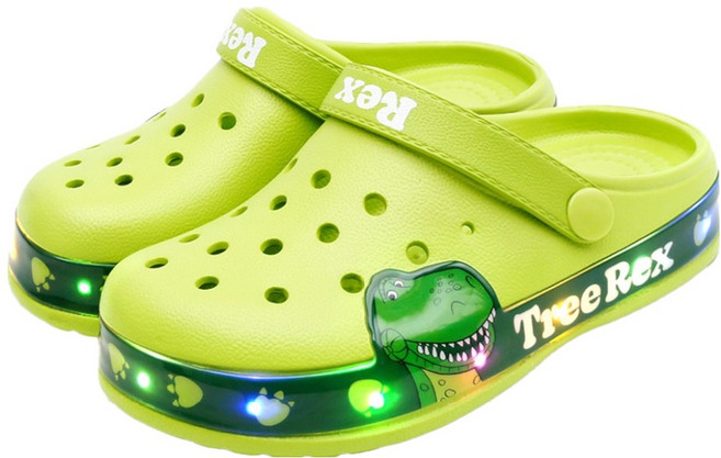 슈라모드 디즈니 남아용 렉스 사이드 라이팅 샌들