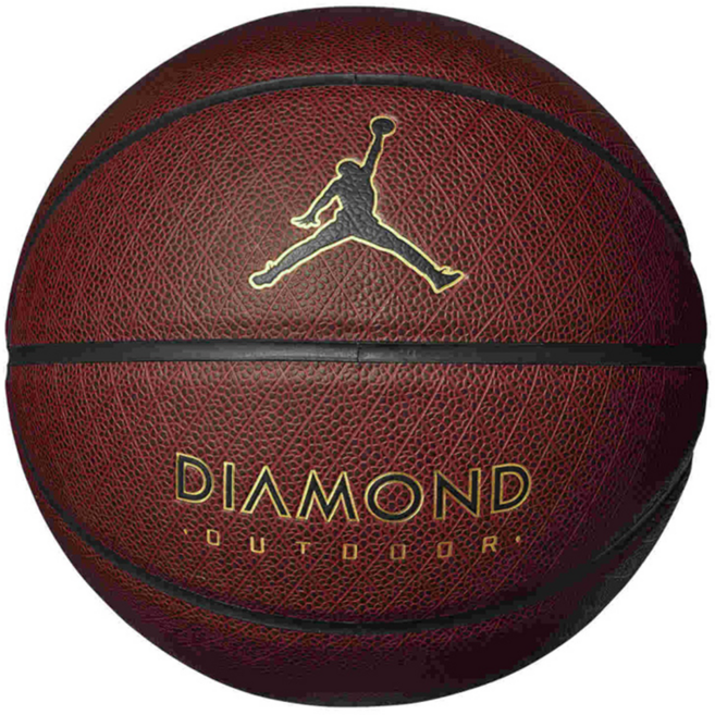 NIKE 耐吉 JORDAN 喬丹 NIKE 耐吉 DIAMOND OUTDOOR 8P 籃球 棕色, 1個, J100825289107