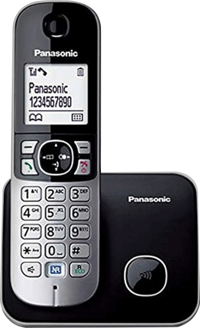 Panasonic DECT 節能數位無線電話 極致黑, KX-TG6811CX