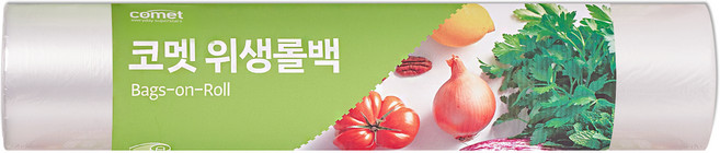 코멧 위생롤백 30 x 40 cm, 대(L), 1개, 200개입