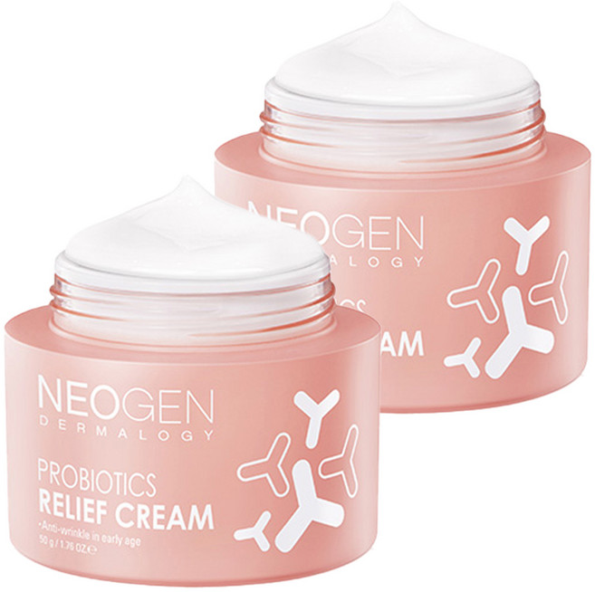 네오젠 프로바이오틱스 릴리프 크림, 50g, 2개