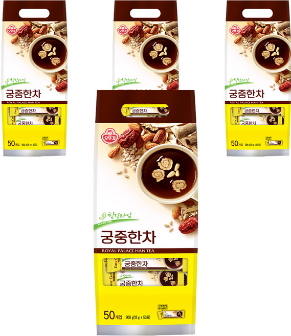 오뚜기 궁중한차, 18g, 50개입, 4개