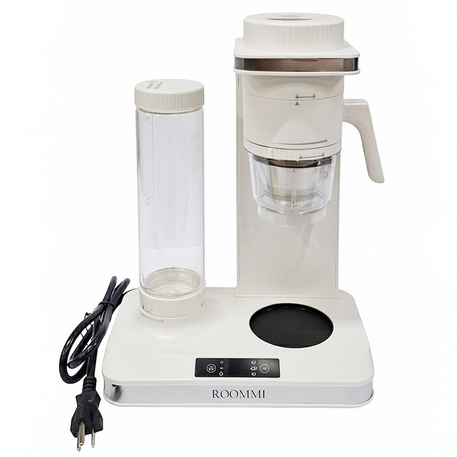 ROOMMI Coffee Addict 自動研磨美式咖啡機 原廠保固, RMCM01, 白色, 1入