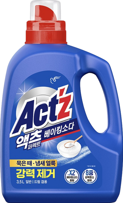 액츠 퍼펙트 베이킹소다 액상세제 본품, 3.5L, 1개
