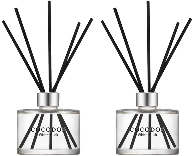 COCODOR 珂珂朵爾 Reed Diffuser 經典擴香瓶, White Musk, 200ml, 2組