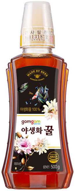 곰곰 야생화 꿀, 500g, 1개