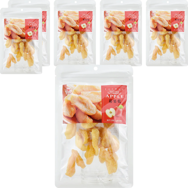 順泰 蘋果乾, 150g, 6包