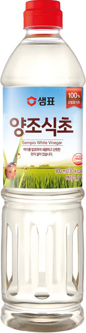 샘표 합성향 없는 양조식초, 900ml, 1개