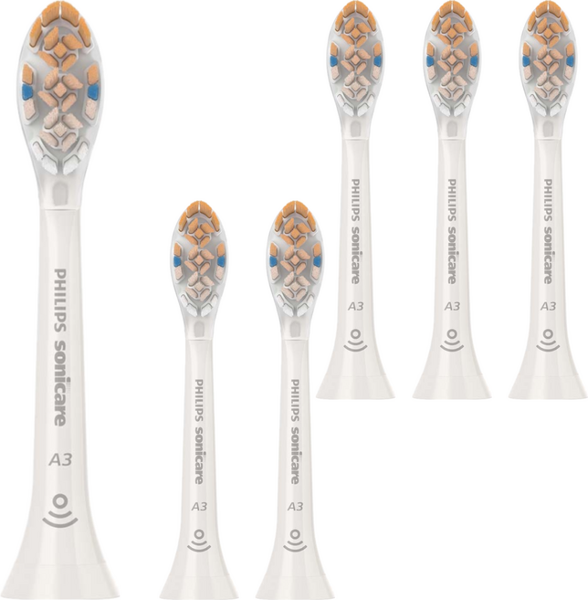 PHILIPS 飛利浦 sonicare 頂級多效合一刷頭 白色, HX9093/67, 6個