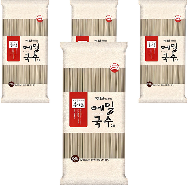 봉평촌 메밀국수, 850g, 4개