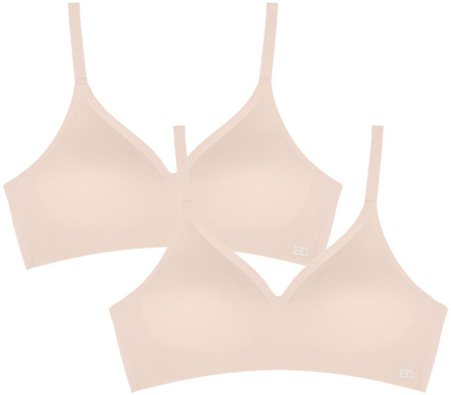 글램공감 이플 후크형브라 심리스 브라 2종세트