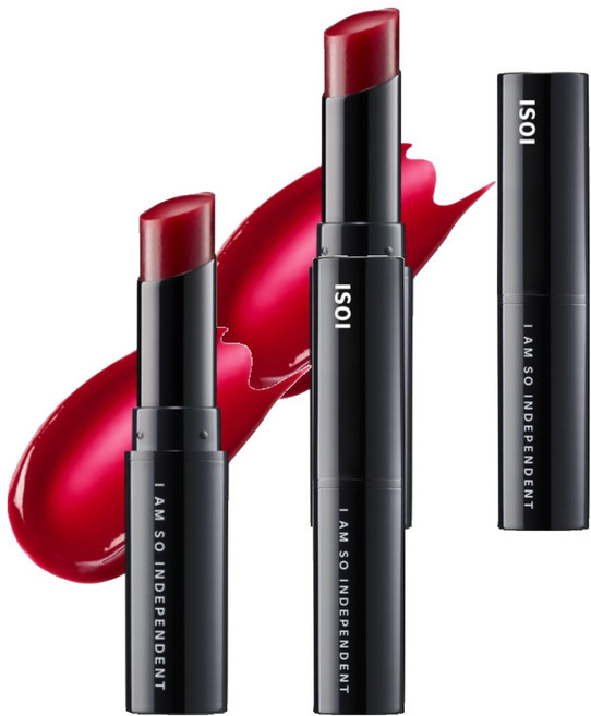 아이소이 립 트리트먼트 밤, 퓨어레드, 5g, 2개