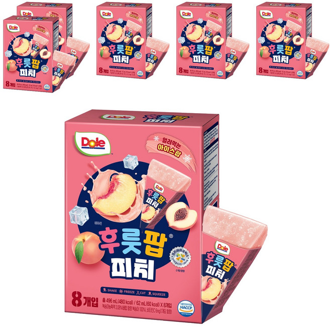 Dole 都樂 桃子果汁, 62ml, 48包