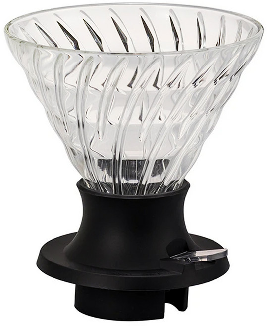 HARIO Switch浸漬式濾杯組, 耐熱玻璃、矽膠、PCT樹脂、JIS SUS304不鏽鋼, 360ml, 1組