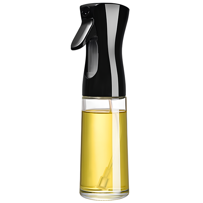 데일리픽 다용도 오일 스프레이 소스통 블랙, 220ml, 1개