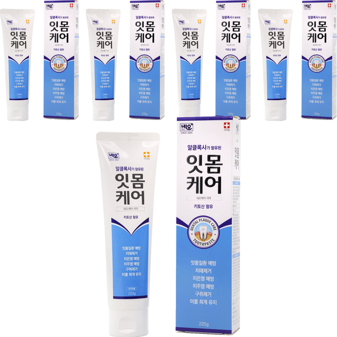 네오메디칼 잇몸케어 치약, 220g, 5개