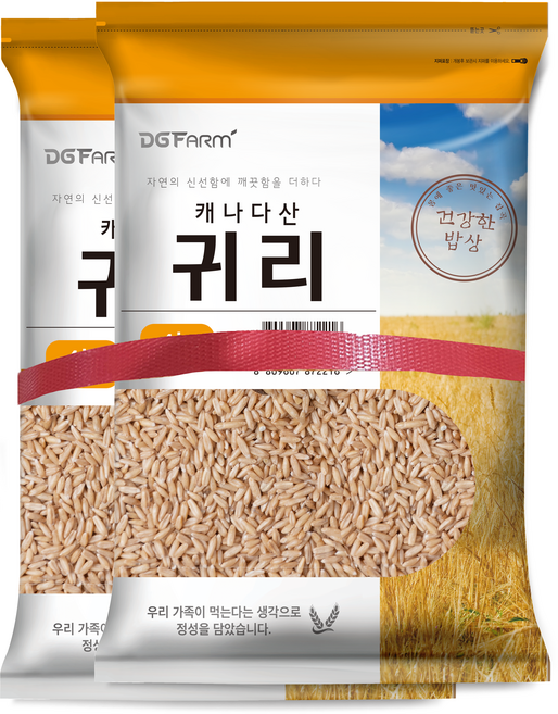 대구농산 귀리쌀, 4kg, 2개